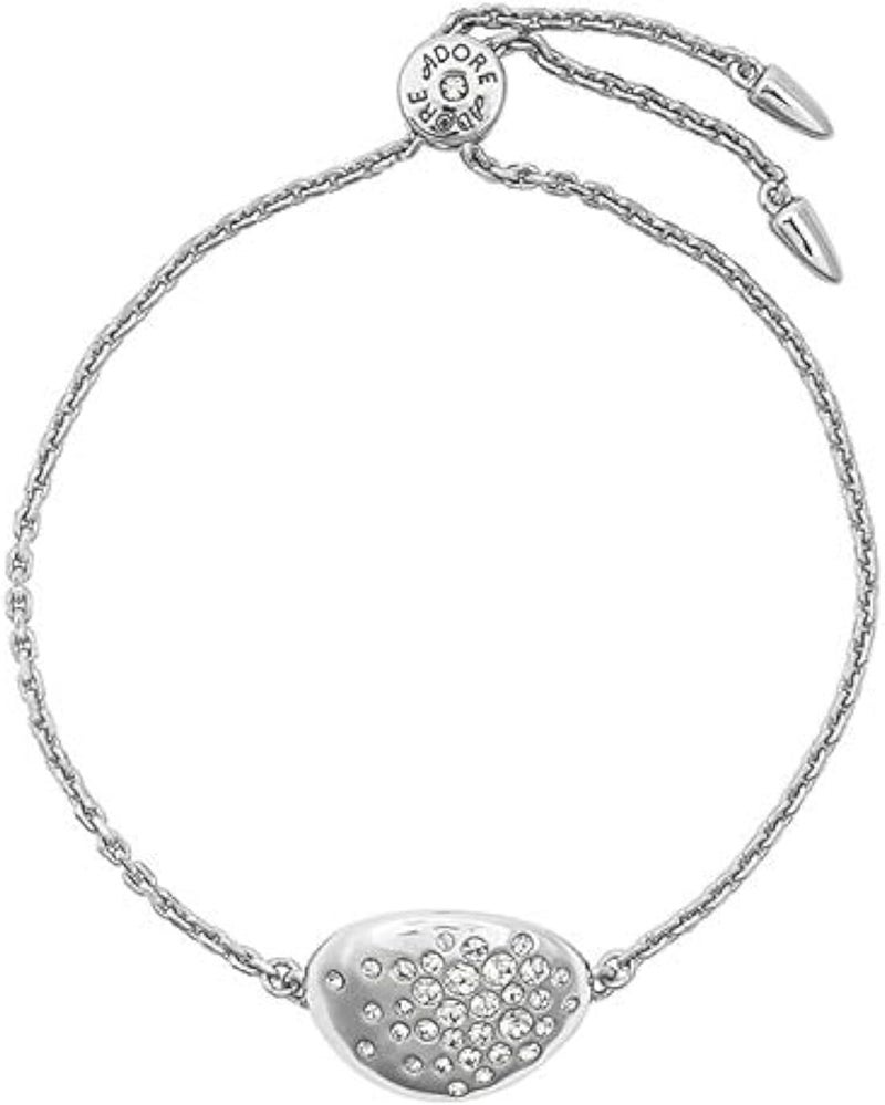 ادور سوار أدور الفضي المتناثر من الكريستال 5303154