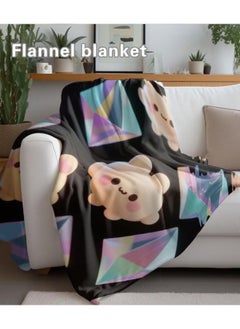 General Baby and children's cartoon flannel thin blanket (warm and comfortable, suitable for sleep, games) 70cm*100cm - 445  - Image 5
