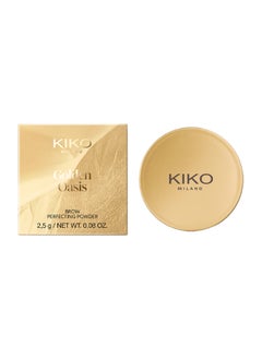 KIKO MILANO Golden Oasis Brow Perfection Powder 02  - Image 1