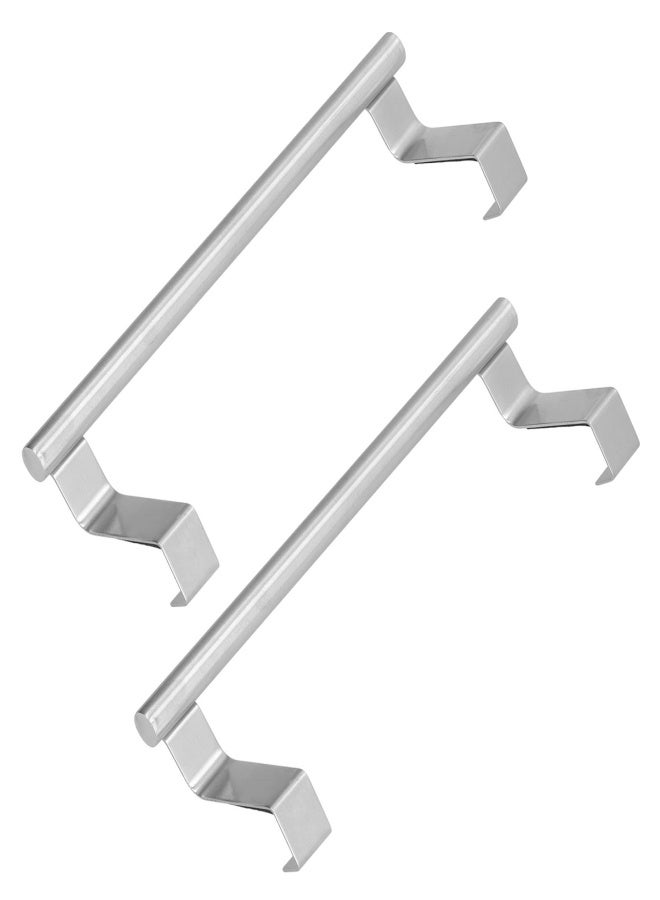 2Pcs Stainless Steel Hanging Towel Rack No Punch Bathroom Hanger for Home Hotel Apartment36CM - Image 5