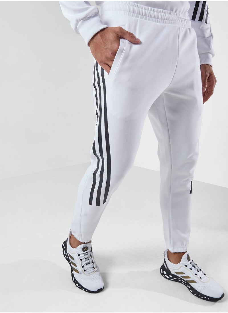 Adidas - 3 Stripe Future Icons Sweatpants - Image 1