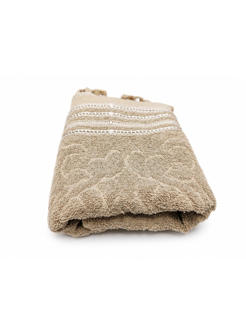Ultra-soft, highly absorbent cotton towel (55 x 105 cm) - Image 2