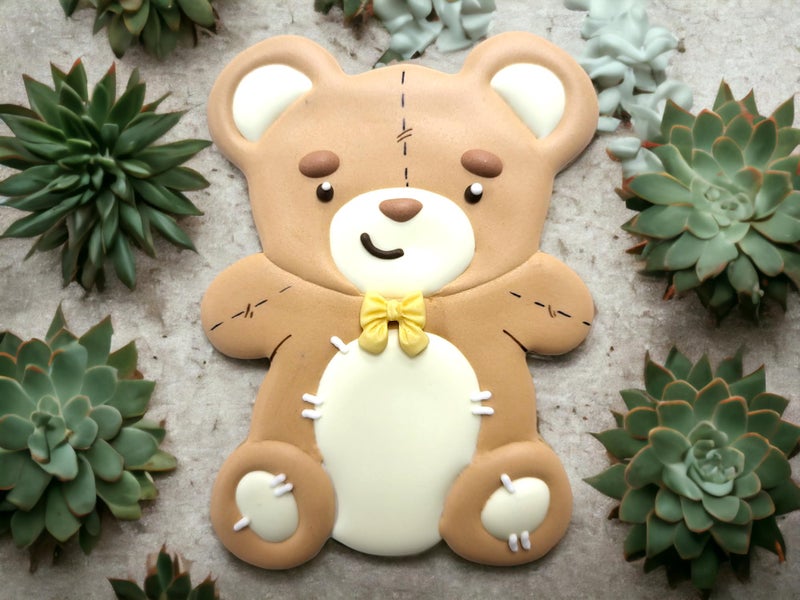 JOKUMO Teddy Bear Cookie Cutter 4  Large Shape Cookie Cutter Mold - 18/0 Stainless Steel - Image 5
