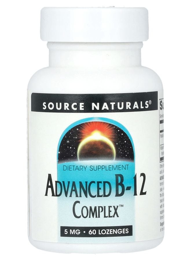 Advanced B-12 Complex 5 mg 60 Lozenges
