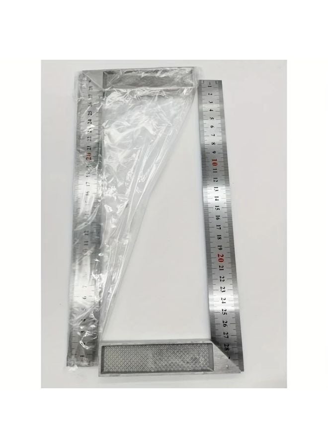 300mm 11 81 Inch Durable Stainless Steel Angle Square Ruler For Woodworking Construction Precision Measuring Tool - Image 3