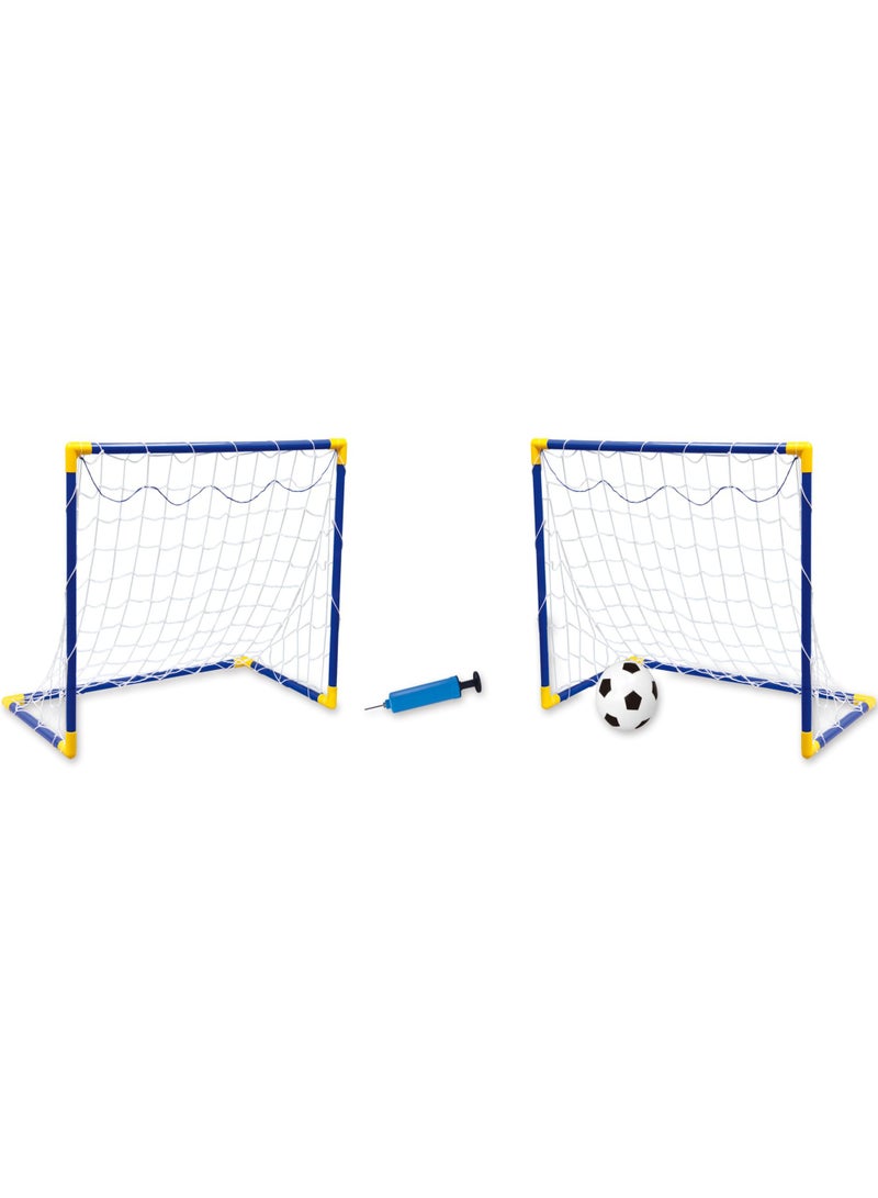 Power Joy Football Goal Set | Soccer Play | Lightweight and Portable | For Indoors & Outdoors | Team Play | Practice Scoring Goals | Gift for Kids 3+ - Image 2