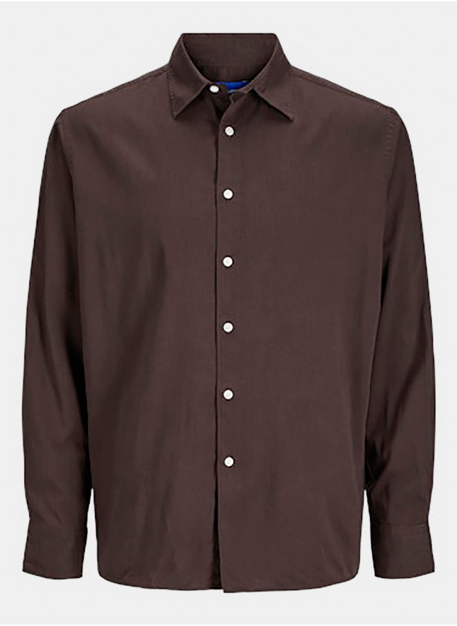 JACK & JONES - Jorjoshua Oversized Shirt Ls Smu Ln - Image 1
