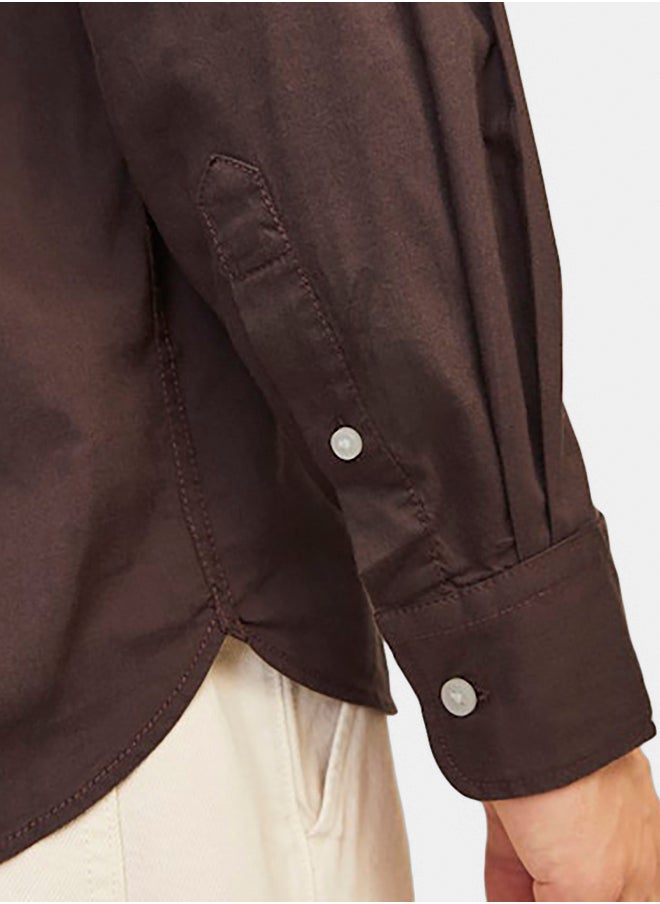 JACK & JONES - Jorjoshua Oversized Shirt Ls Smu Ln - Image 1