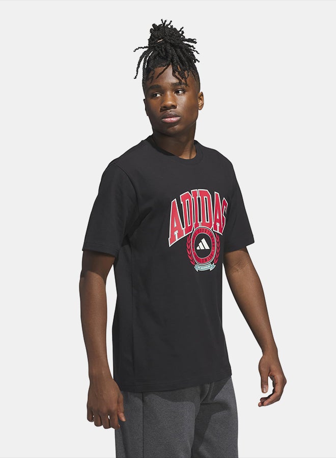 Adidas Varsity Crest Graphic T-Shirt - Image 1