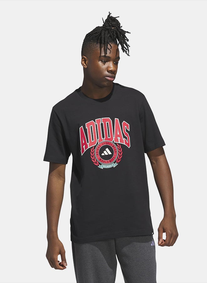 Adidas Varsity Crest Graphic T-Shirt - Image 4