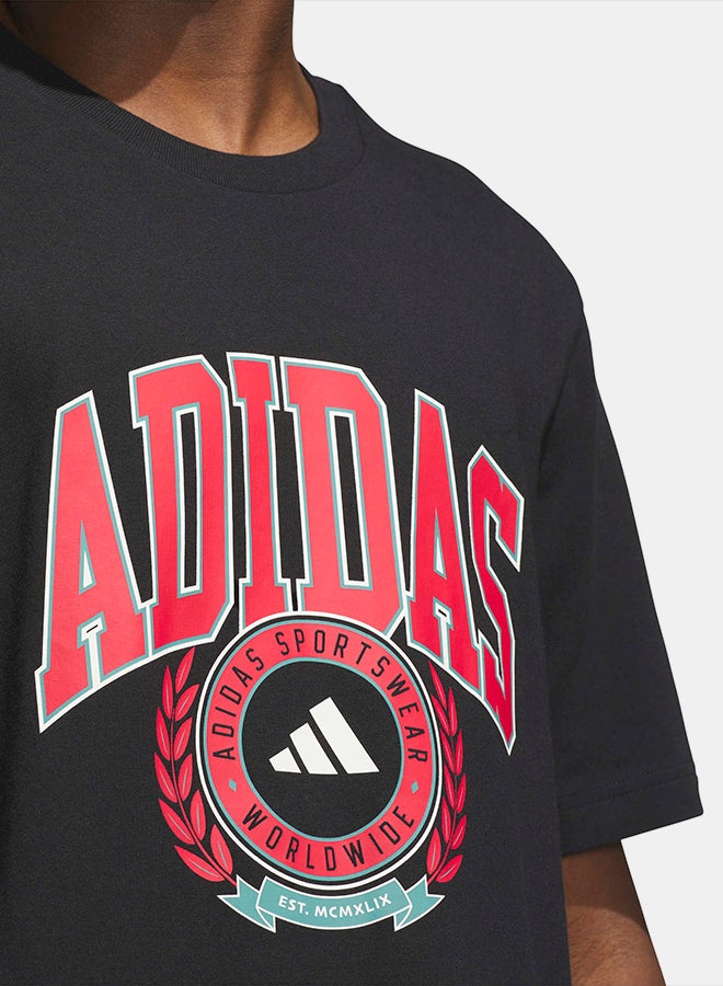 Adidas Varsity Crest Graphic T-Shirt - Image 2