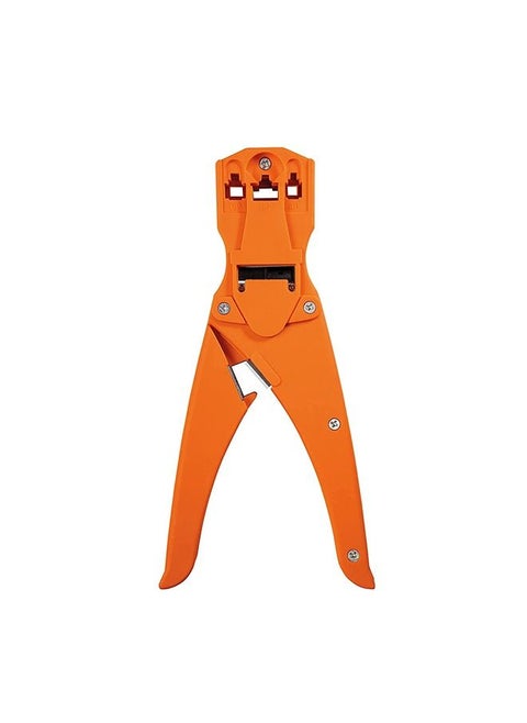 Telephone cable crimping tool with built-in wire cutter / SDS10