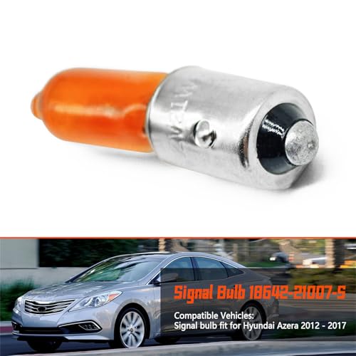 SIDMILE Front Signal Bulb Fit for Hyundai Azera 2012 2013 2014 2015 2016 2017 Replace 18642-21007-S - Image 2