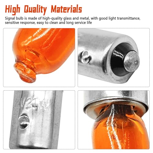 SIDMILE Front Signal Bulb Fit for Hyundai Azera 2012 2013 2014 2015 2016 2017 Replace 18642-21007-S - Image 3