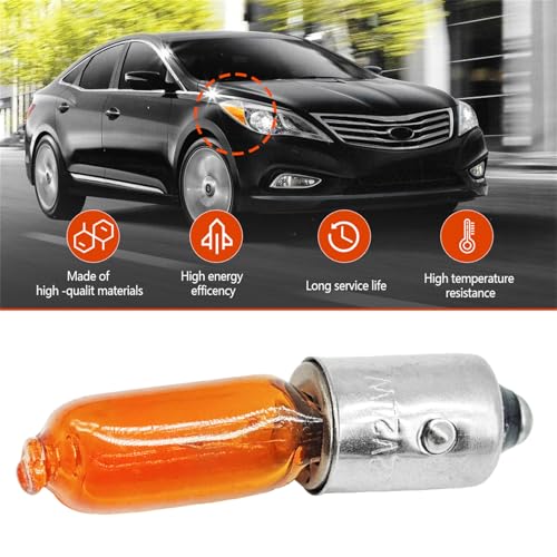 SIDMILE Front Signal Bulb Fit for Hyundai Azera 2012 2013 2014 2015 2016 2017 Replace 18642-21007-S - Image 5