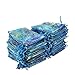 Stratalife Organza Bags 4x6 Small Drawstring Jewelry Pouches Party Favor Goodie Bags for Wedding Present Candy 50PCS Blue Coralline - Image 1