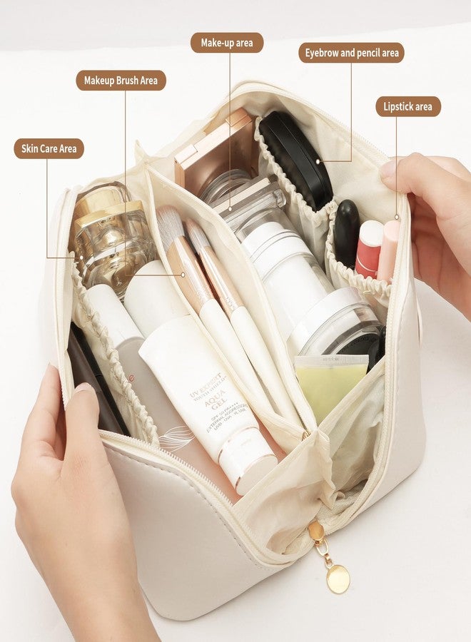CNMTCCO Large Capacity Waterproof Toiletry Bag for Women Travel, Portable Makeup Bag for Women, Unique Girl Gift Idea - Image 4