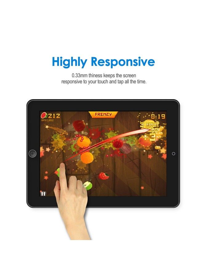 Jetech Screen Protector For Ipad 2 3 4 (Oldest Models) Tempered Glass Film 1 Pack - Image 5