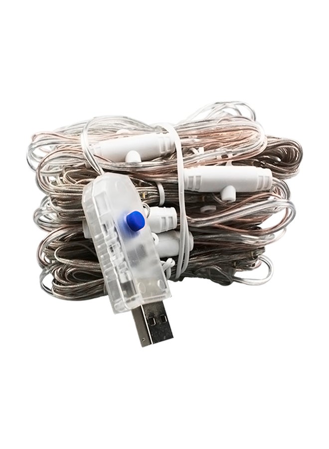 Loquat 300 LED 8 Lighting Mode String Light Blue 10.5x6.2x8cm - Image 1