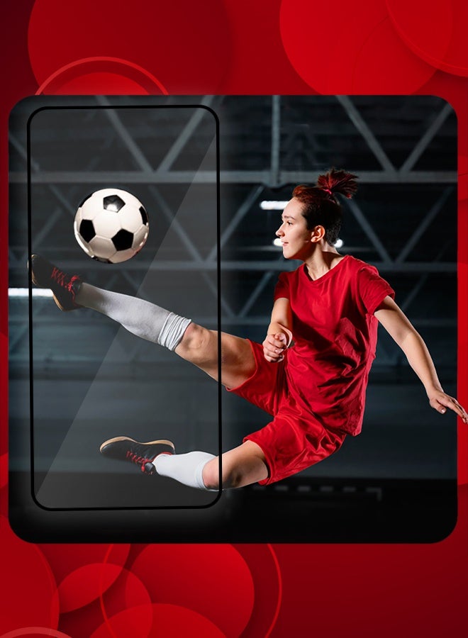 DUSALA Screen Protector For Poco X7 Pro Premium 3D Curved Tempered Glass Full Edge-To-Edge Coverage Scratch Resistant Ultra Clear - Image 4