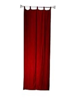 Penguin Penguin Classic Silk Curtain - Cloth Hold - 140*250 - Dark Red 1.00 Piece 