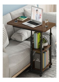 ZCM-HAPPY Versatile Dormitory Bedside Bed Lazy Laptop Table with Smart Storage (80*40*85cm)  - Image 1