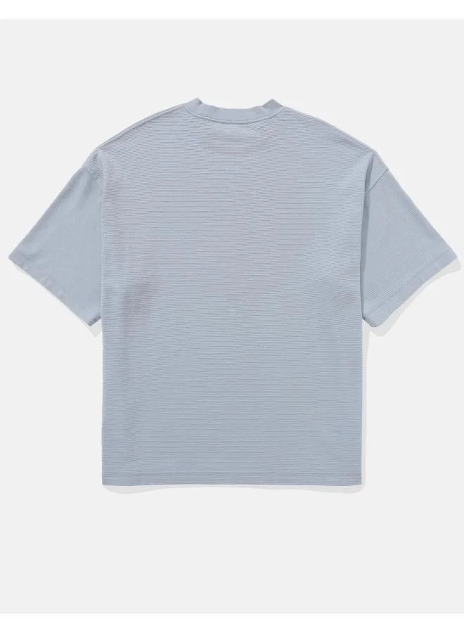 American Eagle AE Oversized Textured T-Shirt