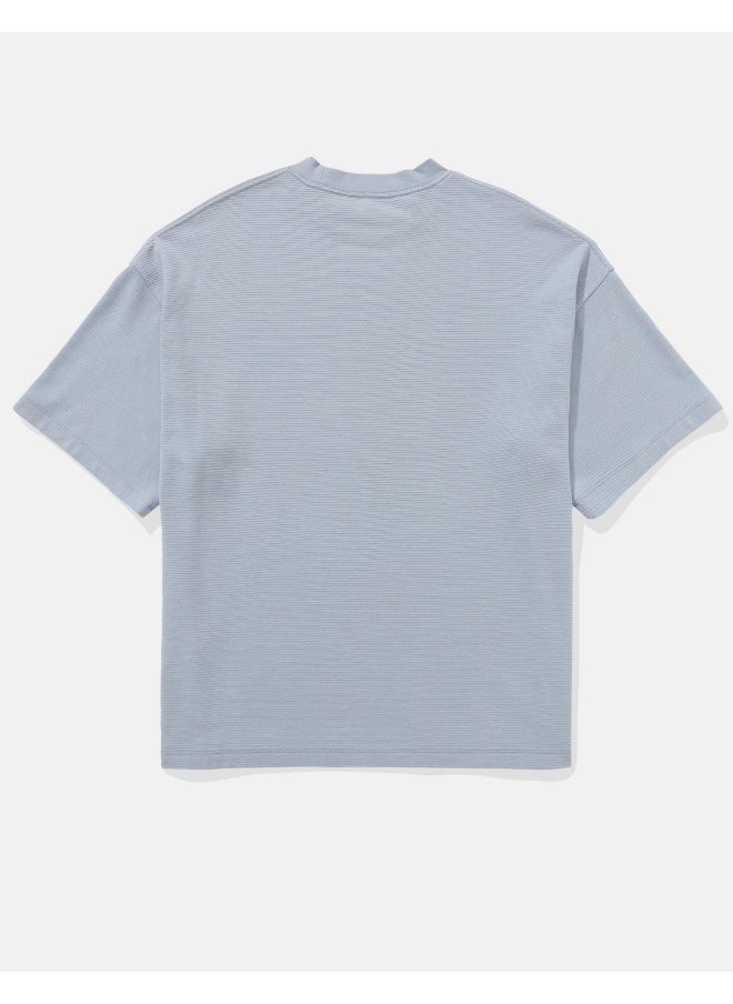 American Eagle AE Oversized Textured T-Shirt  - Image 2