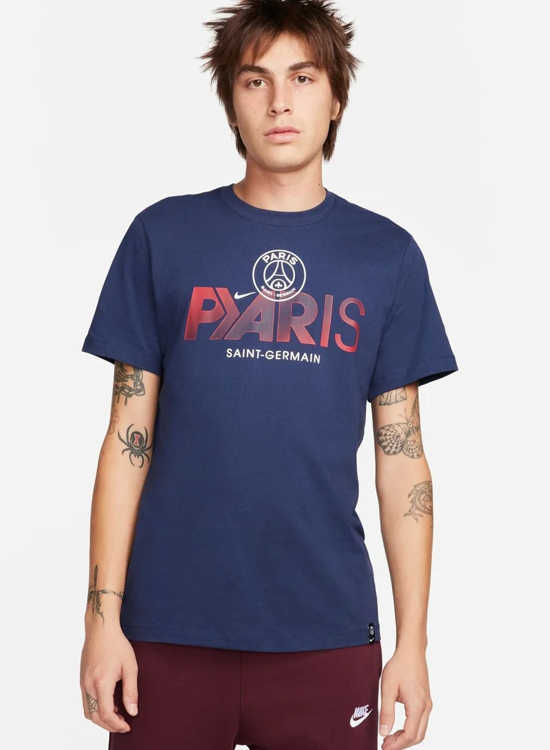 Nike  Paris Saint Germain Mercurial T-Shirt for Men | Best Price UAE