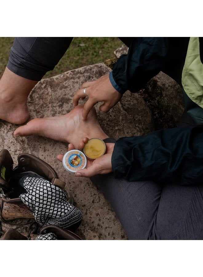 Badger Foot Balm, Organic Tea Tree & Olive Oil Foot Care for Dry Cracked Heels, Cracked Heel Repair for Dry Cracked Feet, Foot Cream Heel Balm, 2 oz (2 Pack) - Image 5