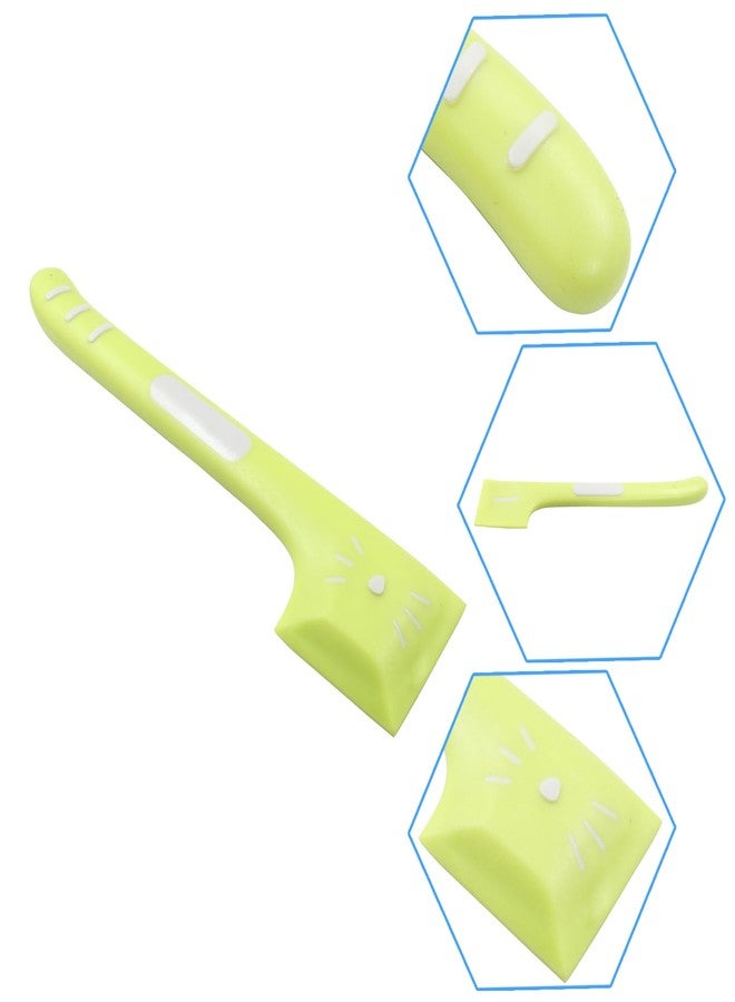 Hitefu 4 PCS Pet Food Spoon Set - Practical Cat Wet Food Spoon with Spatula, Ideal for Dog Food Can Supplies and Canned Food Scoop for Dog Cat Feeding Can - Image 4