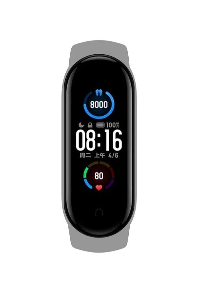 حزام من السيليكون لساعة Xiaomi Mi Band 7/6/5 حزام قابل للتنفس بديل لساعة ذكية - Image 2