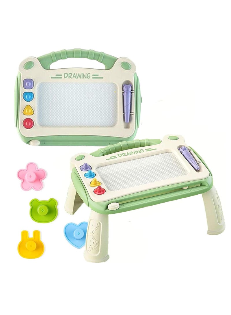 ميكسد كبيرة الحجم المغناطيسي رسم المجلس لعبة أطفال محو الكتابة على الجدران المجلس الإبداعية لعبة أطفال ما قبل المدرسة تعلم لعبة الفتيان والفتيات هدية عيد ميلاد - Image 1