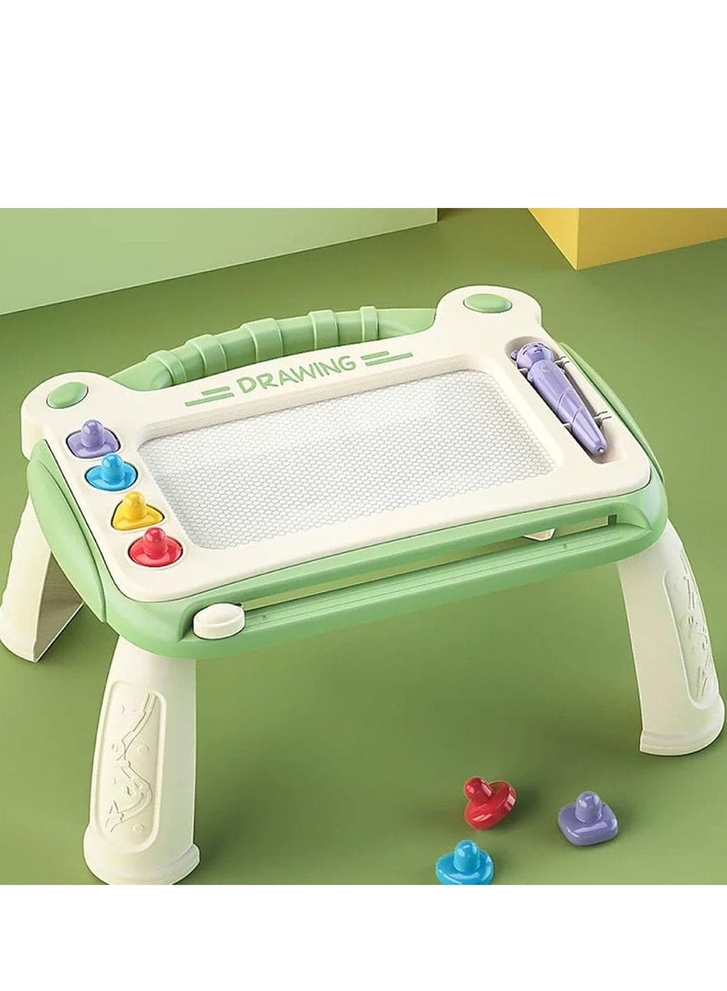 ميكسد كبيرة الحجم المغناطيسي رسم المجلس لعبة أطفال محو الكتابة على الجدران المجلس الإبداعية لعبة أطفال ما قبل المدرسة تعلم لعبة الفتيان والفتيات هدية عيد ميلاد - Image 2