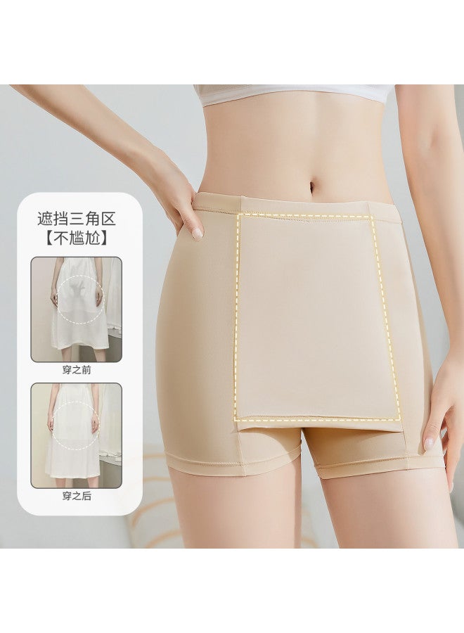 LANG SHA High-Waist Anti-Peep Seamless Safety Shorts For Women, Non-Rolling Underwear - Image 3