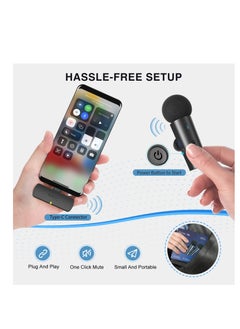 FIFINE FIFINE Wireless Lavalier System with 2 Microphones for Android/Tablet, Type-C Mini Mic for Video, Interview, Vlog, Live Streaming - M8  - Image 3