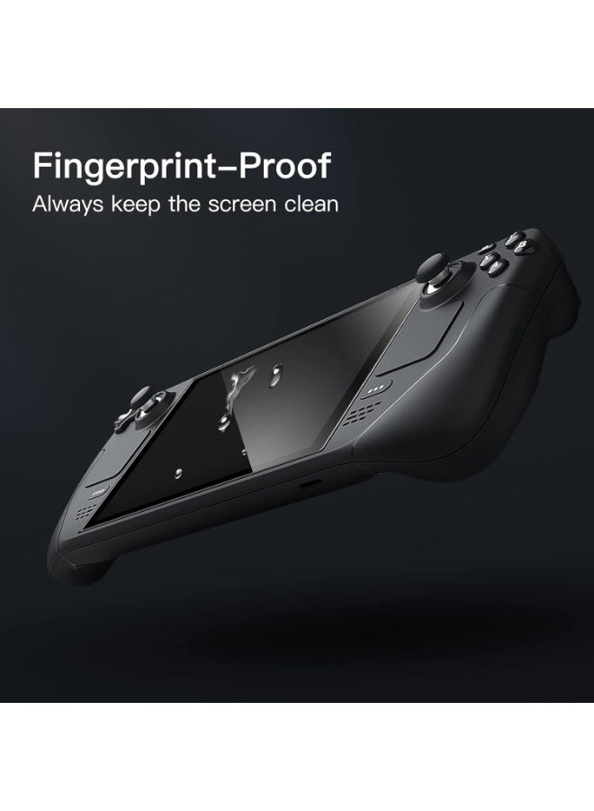 2 عبوة واقي شاشة ل Steam Deck OLED ، زجاج مقوى متوافق مع Steam Deck OLED 7.4 بوصة 2023 - Image 3