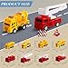 HSMQ 8 Pack Pull Back Cars Vehicle Toys Set Fire Truck Construction Truck Model for Kids Boys Girls Toddler Mini Pull Back Vehicles Party Favors Birthday Gift Classroom Prize Pinata Fillers - Image 4