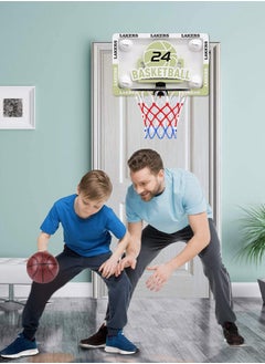 Mini Basketball Hoop Set for Kids, Basketball Hoop for Door Complete Basketball Game Accessories with 1 Balls, Basketball Peripheral Toys, Basketball Hoops for Indoor Outdoor - pzsku/Z6D99A9041047D322C6D8Z/45/_/1713497678/d5a44103-f310-45f6-bc51-d0a6926c19e9