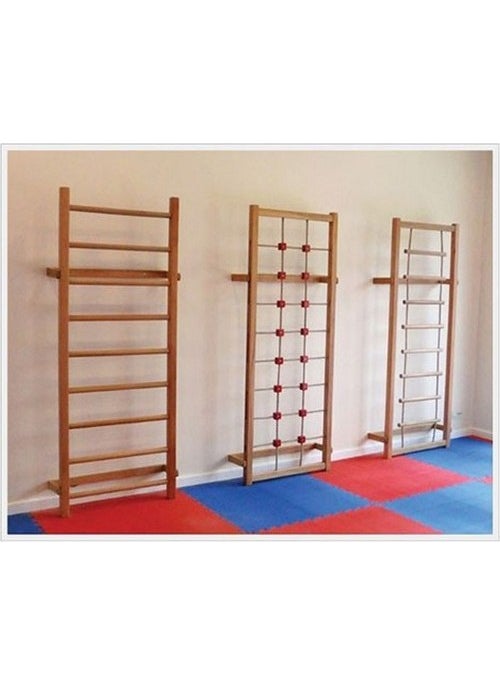 Achill - Swedish Climbing Wall - Gymnastics Exercise Ladder Set of 3 80 x 190 cm - Image 1