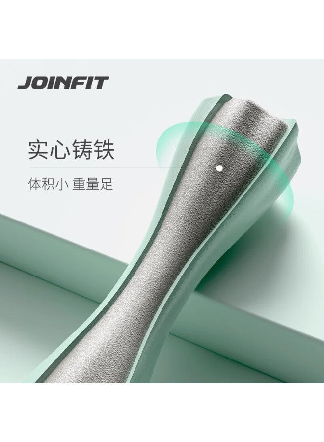 JOINFIT مجموعة دمبل Joinfit للياقة البدنية المنزلية للنساء، زوج أزرق-أخضر 1.5 كجم، F.S.005Dc-J - Image 2