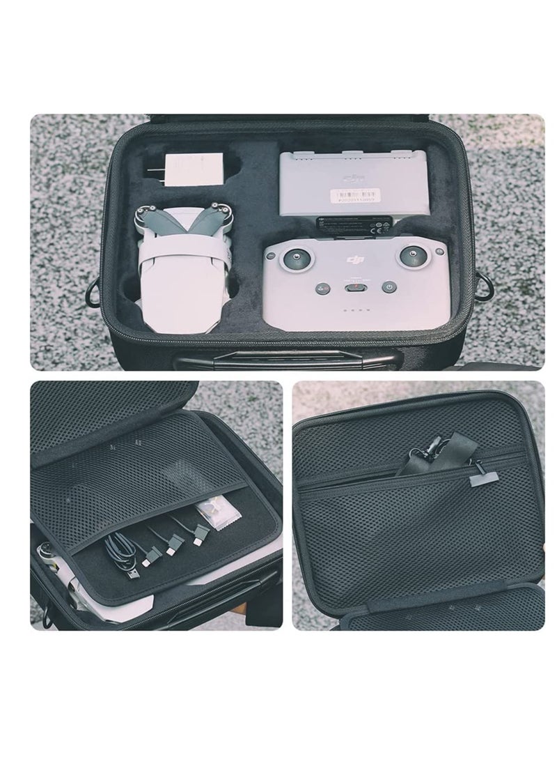 Excefore - Hard Shell Portable Storage Carrying Case for DJI Mini 2 Compatible with DJI Mini 2 Drone Remote Controller and Accessories - Image 1