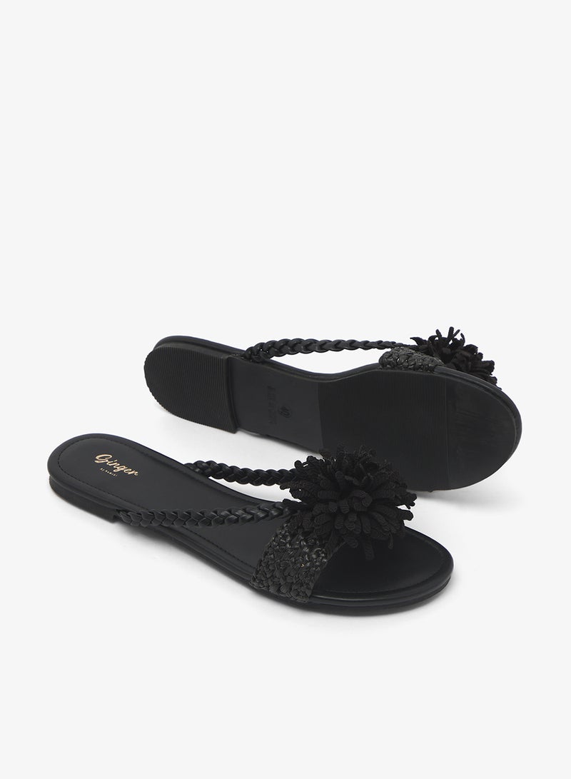 جينجر صنادل مسطحة - Image 3