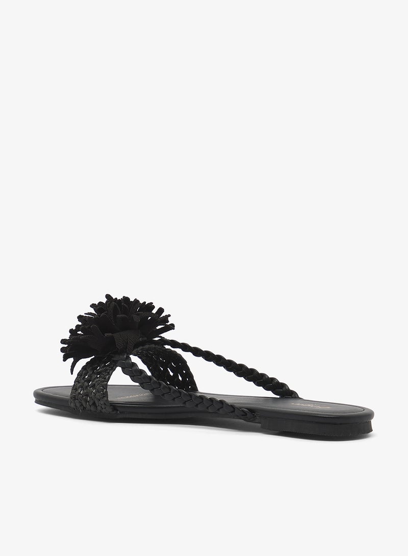 جينجر صنادل مسطحة - Image 2