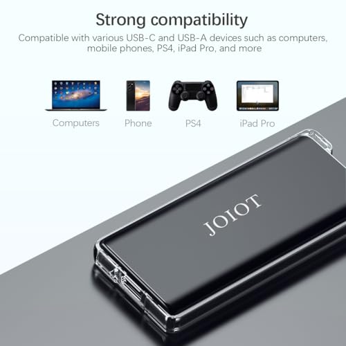 JOIOT 250GB SSD External Hard Drive,Up to 540MB/s,USB 3.1 Gen2,External Solid State Drive Compatible with PS4 / PS5 / Windows/Mac - Image 3