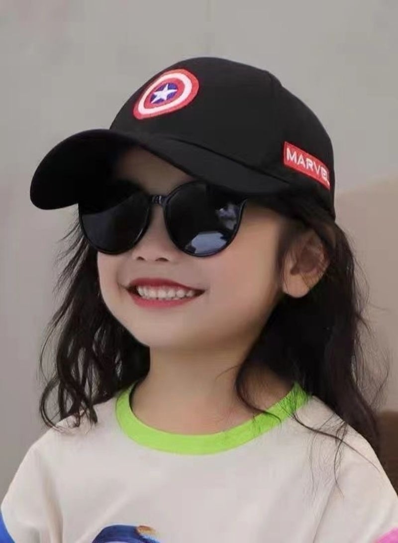 CHU DAI Sunglasses for Kids, UV400 Protection Beach Holiday Sun Glasses for Boys Girls and Children Age 3-12, Black - Image 5