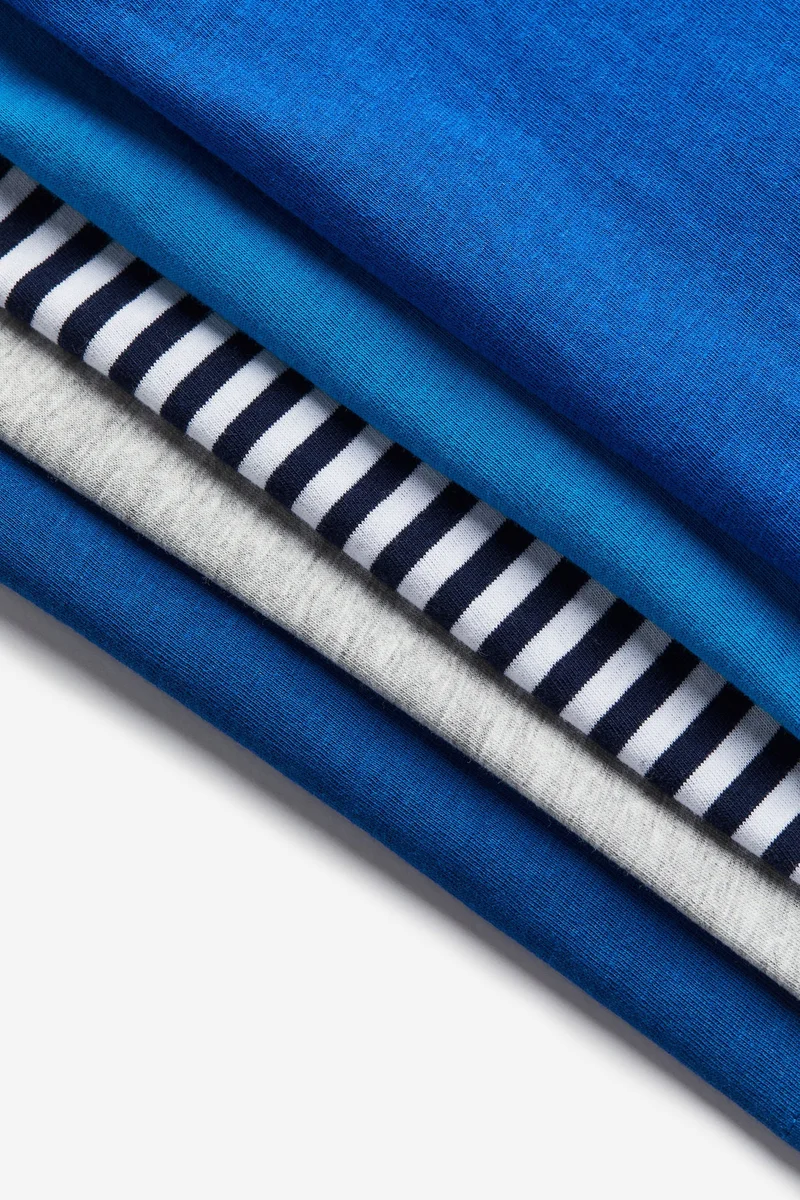 H&M 5-pack cotton jersey tops