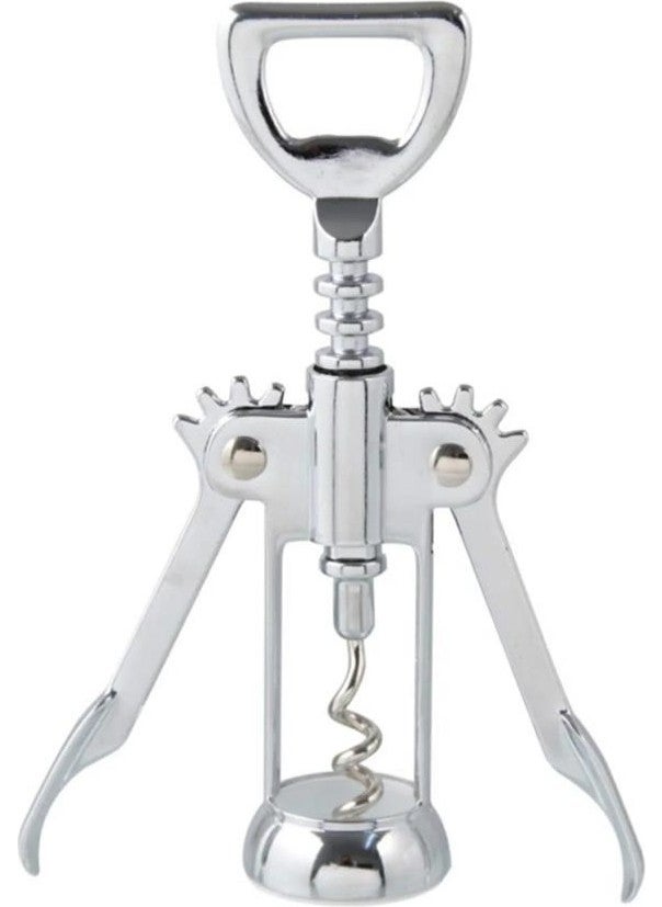 abnturk Professional Chrome Corkscrew Metal Corkscrew Corkscrew Corkscrew 