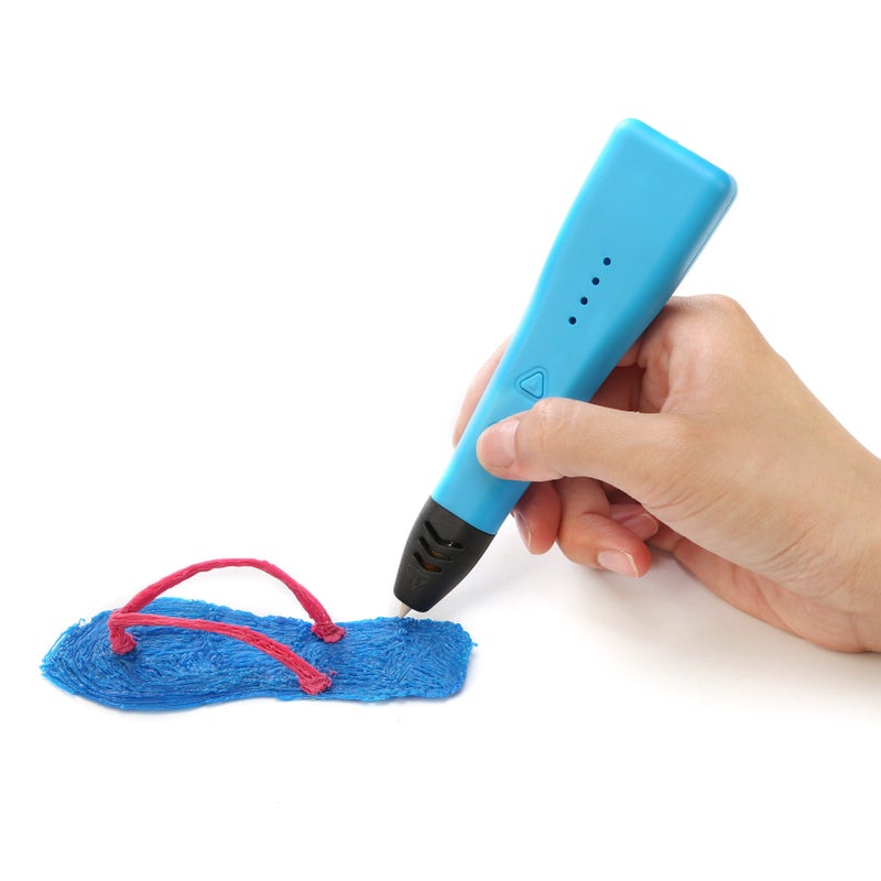 3D Printing Pen Apply with 1.75mm Filament ABS PLA Support Temperature Speed Adjustment Heat Dissipation with LED Light DIY for Teen Children and Adults Christmas Birthday Gift - Image 3