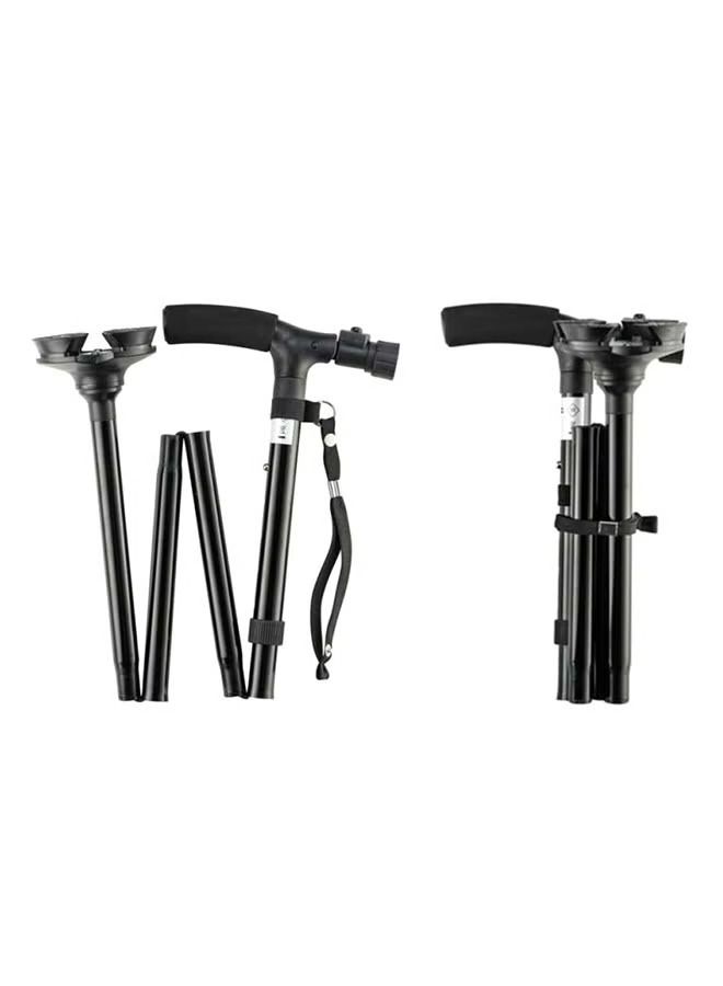 Aluminum Folding Walking Cane With Led Light - Image 2